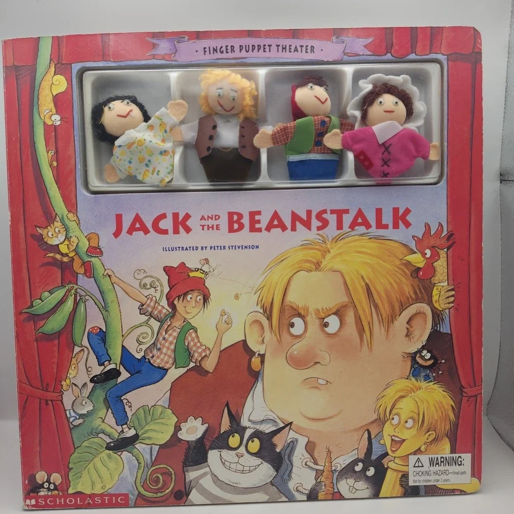 Finger Puppet Theater: Jack and the Beanstalk by Traditional Fairy Tale